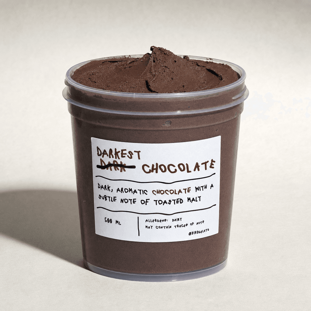 Darkest Chocolate gelato pint